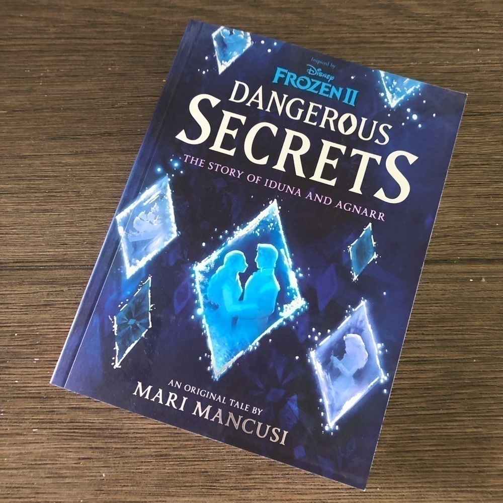 Disney Frozen 2: Dangerous Secrets: The Story of Iduna & Agnarr paperback book